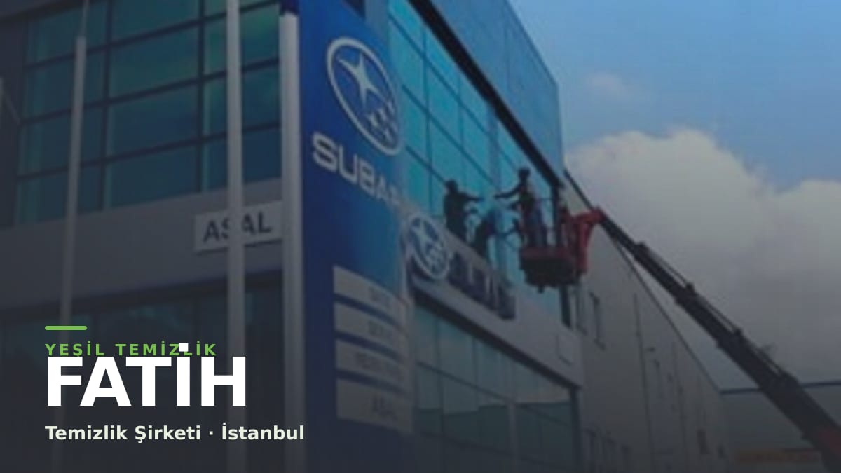 Fatih temizlik şirketi — Yeşil Temizlik İstanbul